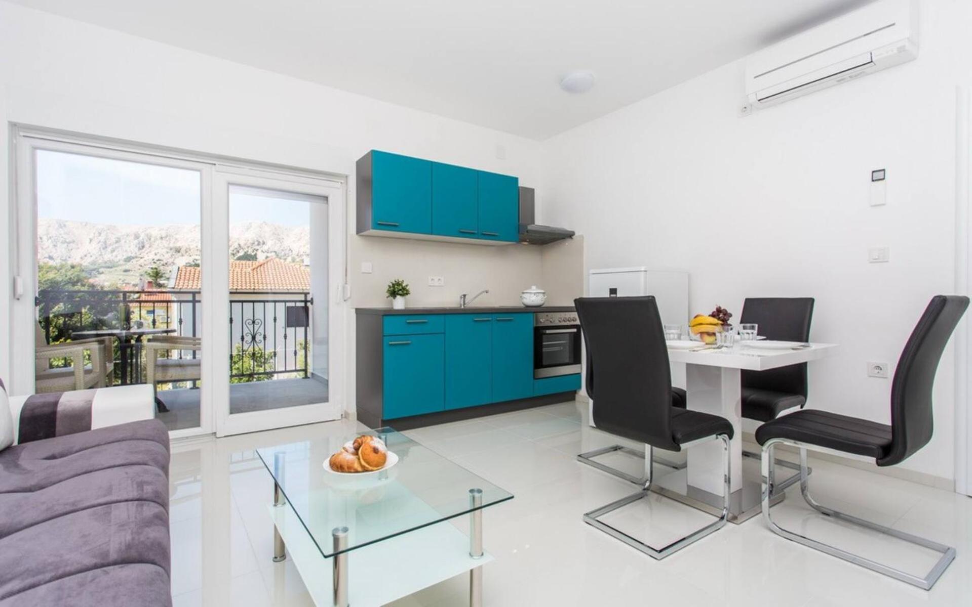 Apartments Bernardeta 1 Baska  Exterior photo