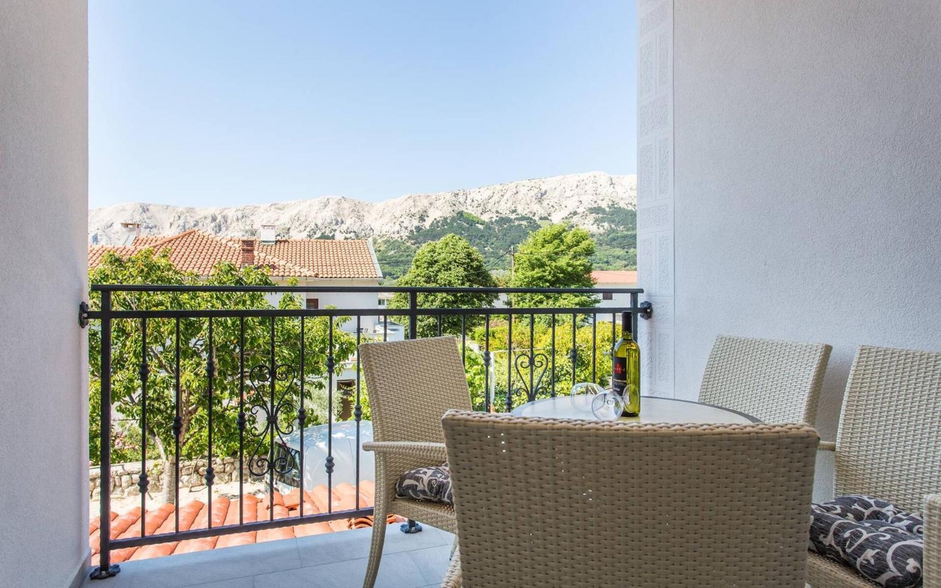 Apartments Bernardeta 1 Baska  Exterior photo